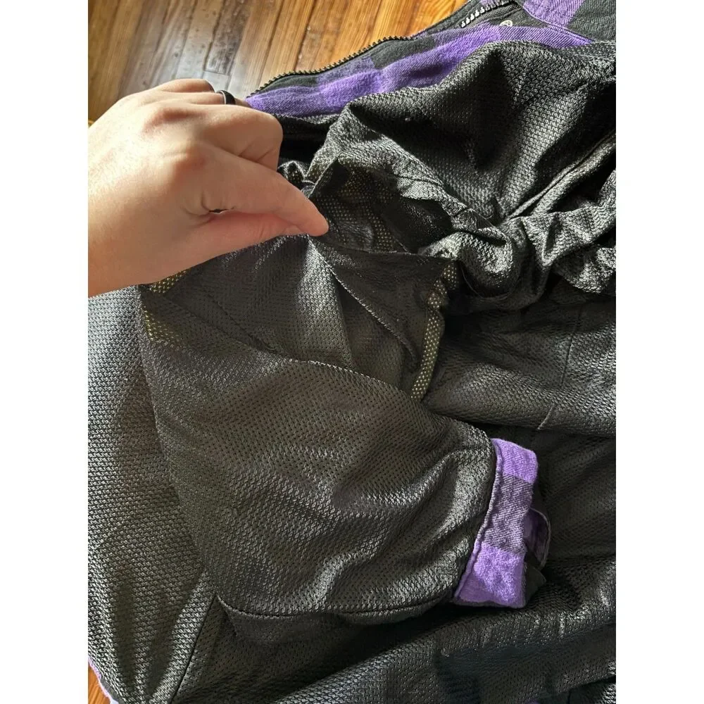 Unik International Women's Motorcycle Flannel XL Protective Armor NOT INCLUDED - Picture 6 of 10